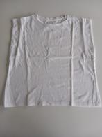 T-shirt blanc Zara pour fille taille 134, Comme neuf, Fille, Enlèvement, Chemise ou À manches longues