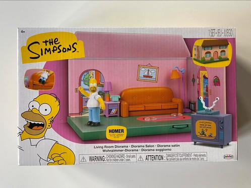 The simpsons living room huis diorama sealed, Verzamelen, Speelgoed, Zo goed als nieuw, Ophalen of Verzenden