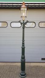 Grote gietijzeren straatlantaarns tuinlantaarns palen 330 cm, Ophalen of Verzenden