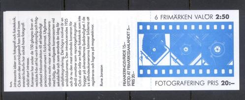 Zweden 1990 Postzegelboekje Zweedse fotografie **, Postzegels en Munten, Postzegels | Europa | Scandinavië, Postfris, Zweden, Verzenden