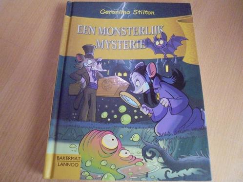 Geronimo Stilton: Een monsterlijk mysterie, Livres, Livres pour enfants | Jeunesse | Moins de 10 ans, Comme neuf, Enlèvement ou Envoi