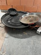 Paella pan + 3 pannen voor catering doeleinden, Ophalen of Verzenden