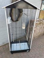 Vogelkooi, Ophalen, Zo goed als nieuw, Metaal, Vogelkooi