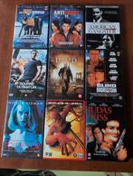 9 DVD's:  Actie, Thriller, Misdaad, Enlèvement ou Envoi, Comme neuf