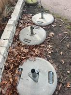 Betonnen parasolvoeten, Ophalen, Gebruikt, Parasolvoet