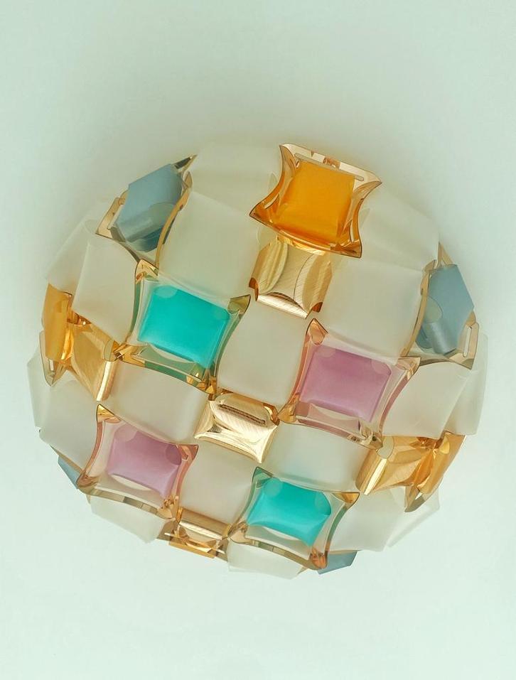 Slamp Mida plafondlamp, Maison & Meubles, Lampes | Plafonniers, Comme neuf, Enlèvement