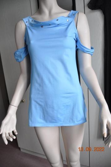 Mini robe  bleue, Enlèvement ou Envoi, Porté, Bleu, Au-dessus du genou