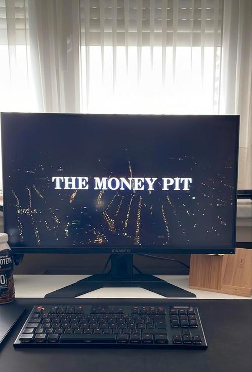 Gigabyte G27F Gaming Monitor 144Hz 27”, Computers en Software, Monitoren, Zo goed als nieuw, 101 t/m 150 Hz, DisplayPort, HDMI