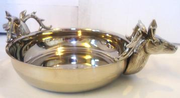 Schaal Zilver Jacht Rendier vintage✨😍💎💑👀🤗🎁👌 beschikbaar voor biedingen