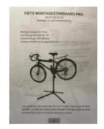 Fietsmontagestand, Fietsen en Brommers, Ophalen, Zo goed als nieuw