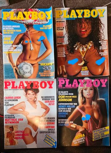 32 Playboy vooral Nederlandse en Belgische uitgaven 1986 -97 beschikbaar voor biedingen