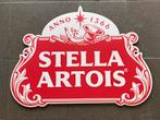 Pvc plaatje met stikker Stella Artois, Comme neuf, Enlèvement ou Envoi