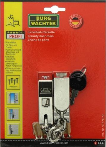 Deurbeveiliging (nachtslot) van Burg-Wachter.  beschikbaar voor biedingen
