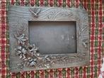 Art nouveau tinnen.fotokader, Antiek en Kunst, Ophalen of Verzenden