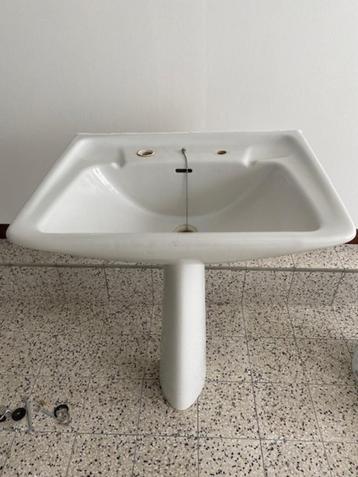 évier salle de bain, Lavabo ou Évier, Enlèvement, Utilisé, 50 à 100 cm