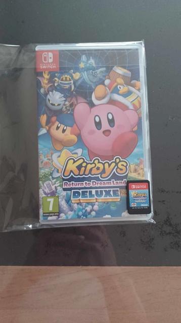 Kirby's return to Dreamland Deluxe switch