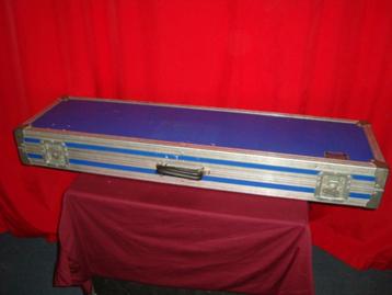 Gebruikt: Flightcase lang voor digitale piano, blauw beschikbaar voor biedingen