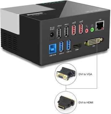 WAVLINK USB 3.0 Laptop Docking Station beschikbaar voor biedingen