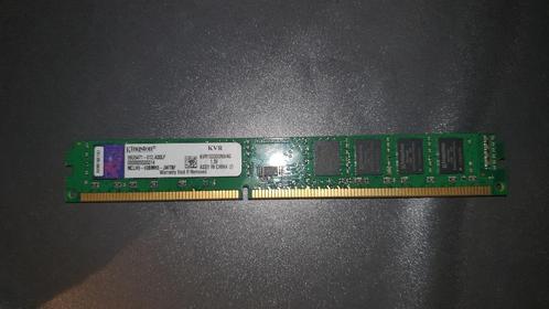 4GB Kingston DDR3-1333 (KVR1333D3N9/4G), Computers en Software, RAM geheugen, Zo goed als nieuw, Desktop, 4 GB, DDR3, Ophalen of Verzenden