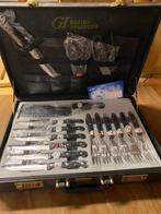 Complete bestekset + extra's, Huis en Inrichting, Keuken | Bestek, Ophalen, Nieuw, Bestekset, Inox of Chroom