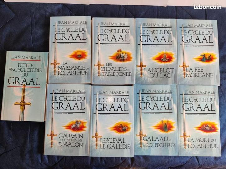 De Graalcyclus 8 delen, Boeken, Romans, Gelezen, Ophalen