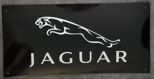 Jaguar emaillen decoratie bord voor garage of showroom, Verzamelen, Merken en Reclamevoorwerpen, Gebruikt, Reclamebord, Ophalen of Verzenden