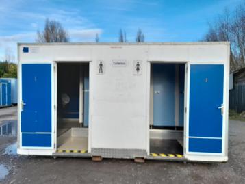 WC-Container, Enlèvement, Utilisé