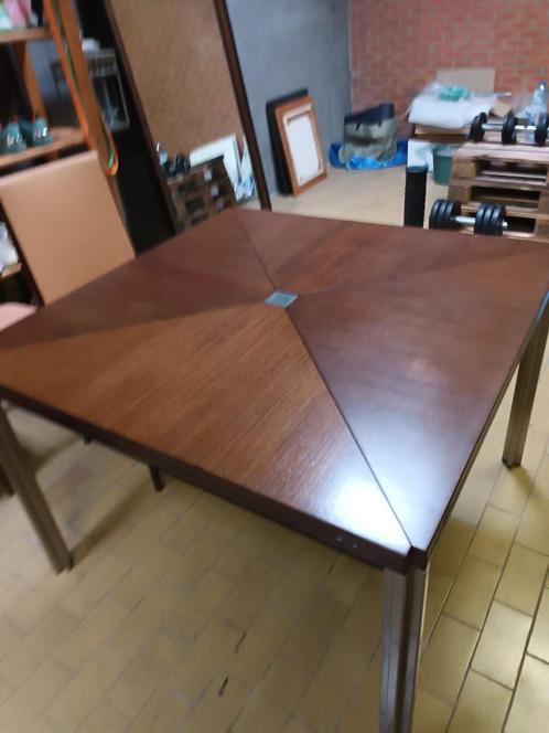 Eugenio Gerli Tecno Milano T92 uitvouwbare eettafel, Huis en Inrichting, Tafels | Eettafels, Zo goed als nieuw, 150 tot 200 cm