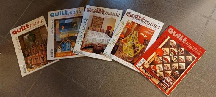 tijdschriften patchwork, Hobby en Vrije tijd, Stoffen en Lappen, Ophalen