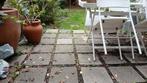 stoeptegels 30x30 gratis, Tuin en Terras, Ophalen, Gebruikt, 10 m² of meer, Beton
