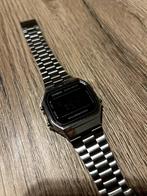 Casio horloge A168WE, Handtassen en Accessoires, Ophalen, Gebruikt, Polshorloge, Zilver