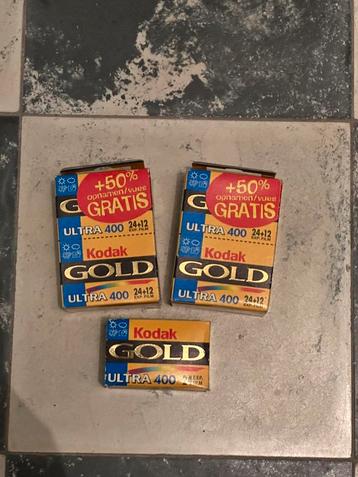 Expired film 5 rolletjes kodak gold 400 asa beschikbaar voor biedingen
