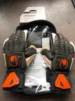 Keeperhandschoenen uhlsport mt 4, Sport en Fitness, Voetbal, Ophalen of Verzenden, Gebruikt