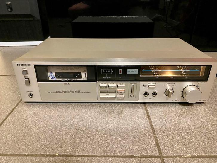 Technics RS-M206 Stereo Cassette Deck (1982-83), Audio, Tv en Foto, Cassettedecks, Ophalen of Verzenden