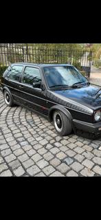 Volkswagen VW Golf 2 GTI G60, Voorwielaandrijving, Stof, 4 cilinders, Zwart