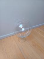 Vaas in vorm van Cognac glas, Huis en Inrichting, Ophalen, Zo goed als nieuw, Glas