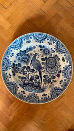 Delfts blauw sierbord “Ram” gehandtekend, Antiek en Kunst, Ophalen of Verzenden