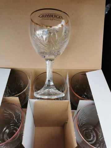 LOT DE 6 VERRES GRIMBERGEN 33CL beschikbaar voor biedingen