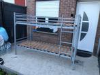 Metalen mezzanine, Huis en Inrichting, Slaapkamer | Bedden, Ophalen, Eenpersoons, Zo goed als nieuw, Overige maten