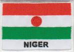 Niger vlag stoffen opstrijk patch embleem, Diversen, Vlaggen en Wimpels, Nieuw, Verzenden