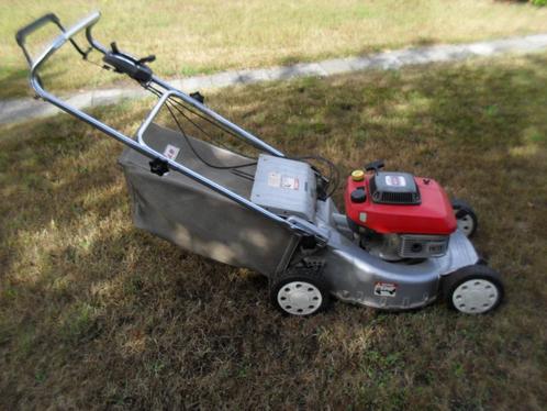 grasmaaier benzine, Tuin en Terras, Grasmaaiers, Gebruikt, Opvangzak, Versnellingen, Ophalen