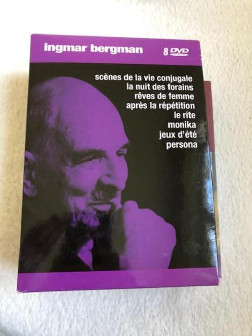 Coffret DVD Ingmar Bergman 8 DVD, CD & DVD, DVD | Classiques, Comme neuf, Drame, 1940 à 1960, À partir de 16 ans, Enlèvement ou Envoi