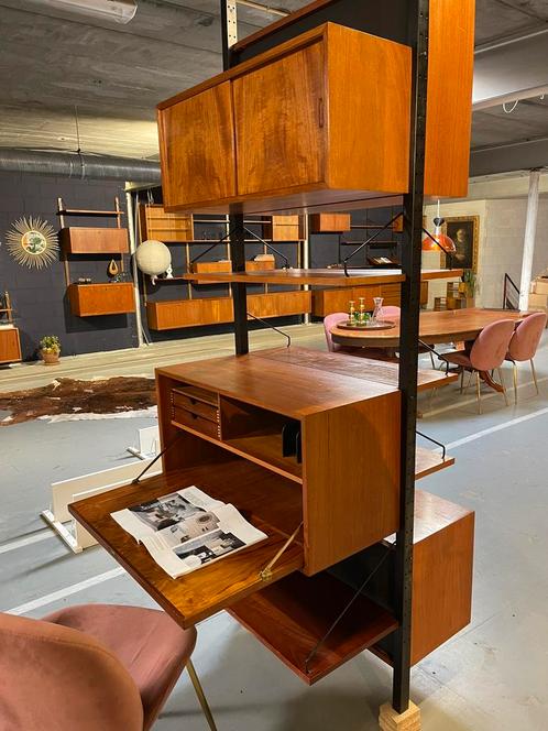 Poul Cadovius by Royal System vintage modulair roomdivider, Antiek en Kunst, Curiosa en Brocante, Ophalen of Verzenden