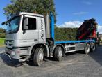 Mercedes Actros V8 8x4 met Palfinger kraan PK78002 + JIB, Auto's, Euro 5, Overige brandstoffen, Mercedes-Benz, Bedrijf