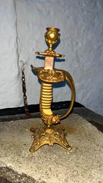 Kandelaar van marine zwaard, Enlèvement ou Envoi, Cuivre ou Bronze