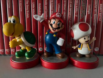 3 Amiibo's (Super Mario Collection)