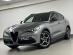 Alfa Romeo Stelvio 2.2 JTD 160CV BLACK TECH CAMERA GPS CUIR, Auto's, Automaat, Gebruikt, Euro 6, 4 cilinders