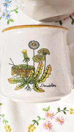 Mugs RARES🔥 vintage fleurs sauvages et couleur uni, Antiquités & Art, Antiquités | Services (vaisselle) pièces, Enlèvement ou Envoi