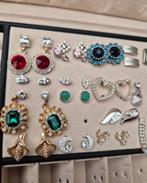 Prachtige crystals oorbellen/oorstekers/oorhangers van 5-10e, Ophalen of Verzenden, Zo goed als nieuw