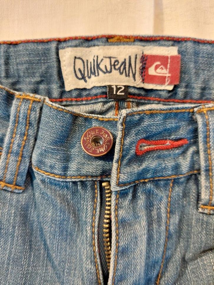 JEAN'S QUIKSILVER origineel 12 jaar, Kinderen en Baby's, Kinderkleding | Maat 170, Zo goed als nieuw, Jongen of Meisje, Broek